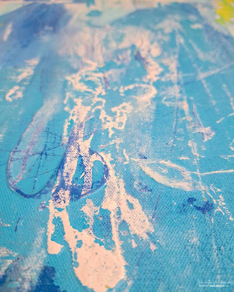Original Contemporary Abstract Painting by Jennifer Vahlbruch