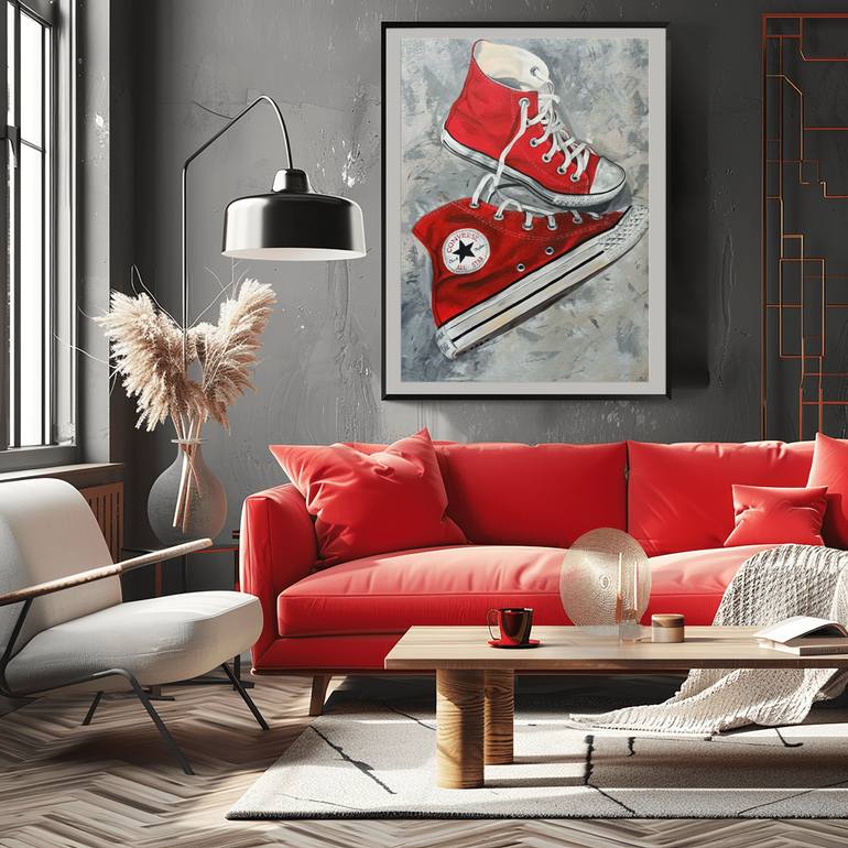 Original Contemporary Fashion Painting by Iryna Mellis