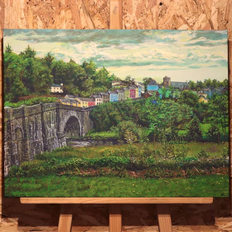 Original Impressionism Landscape Painting by Rhys Cannon