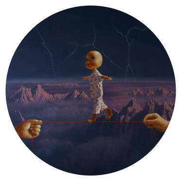 Realms 100cm × 100cm 2010 Oil on canvas Lv Guangang  (sold) thumb