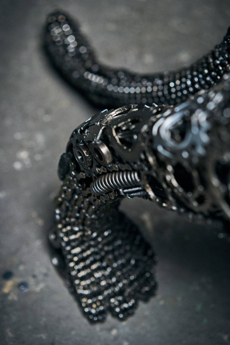 Original Abstract Animal Sculpture by Jaka Globocnik