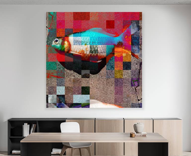 Original Digital Art Abstract Digital by Harry Barker