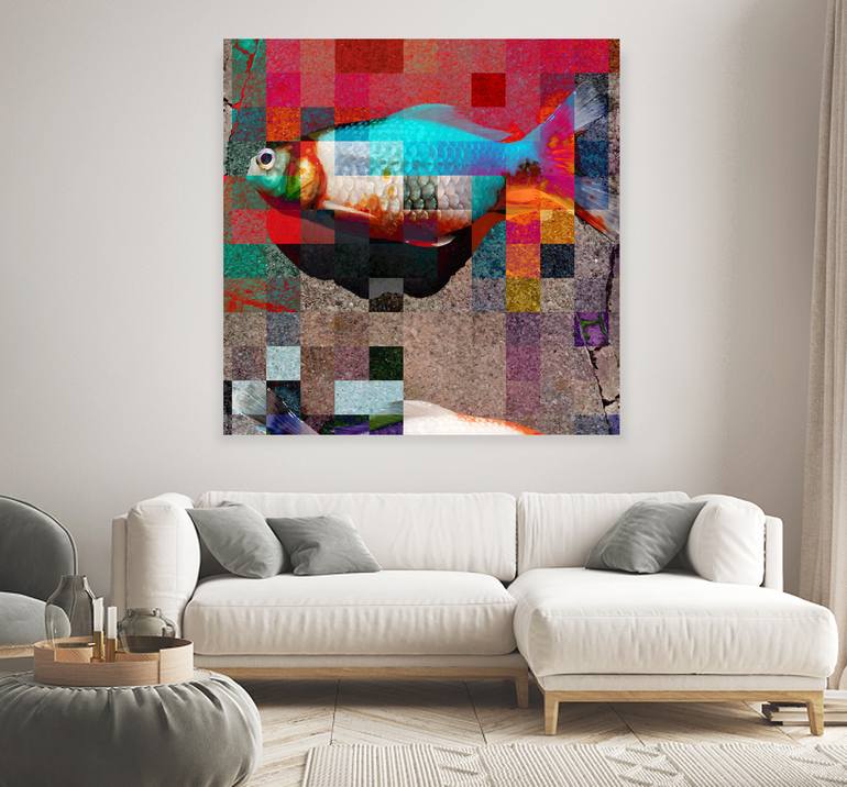 Original Digital Art Abstract Digital by Harry Barker
