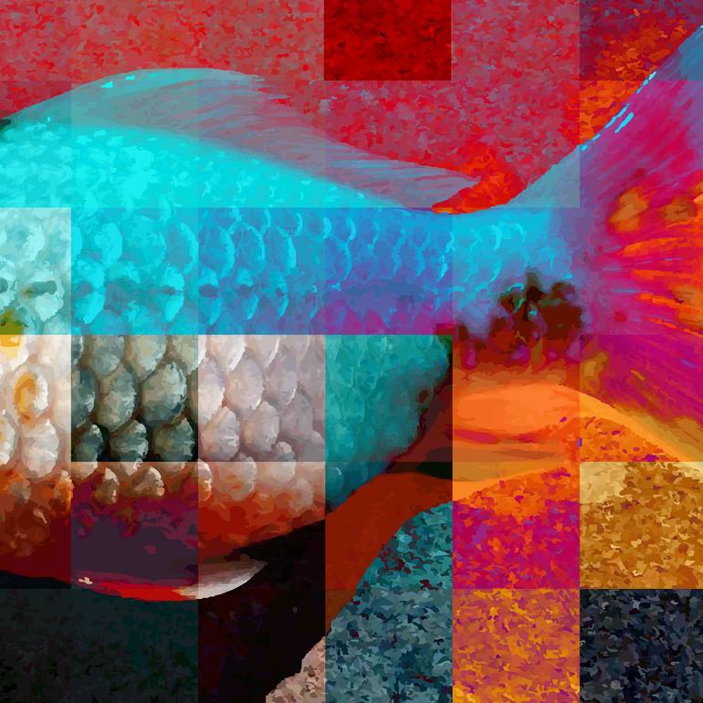 Original Digital Art Abstract Digital by Harry Barker