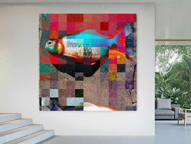 Original Digital Art Abstract Digital by Harry Barker