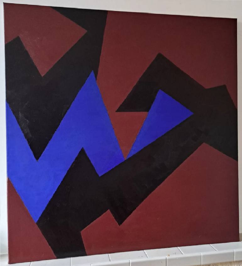 Original Abstract Painting by Vincent Driscoll