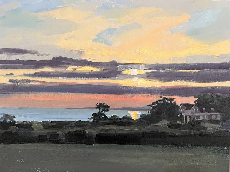 Print of Contemporary Seascape Paintings by Murray Taylor
