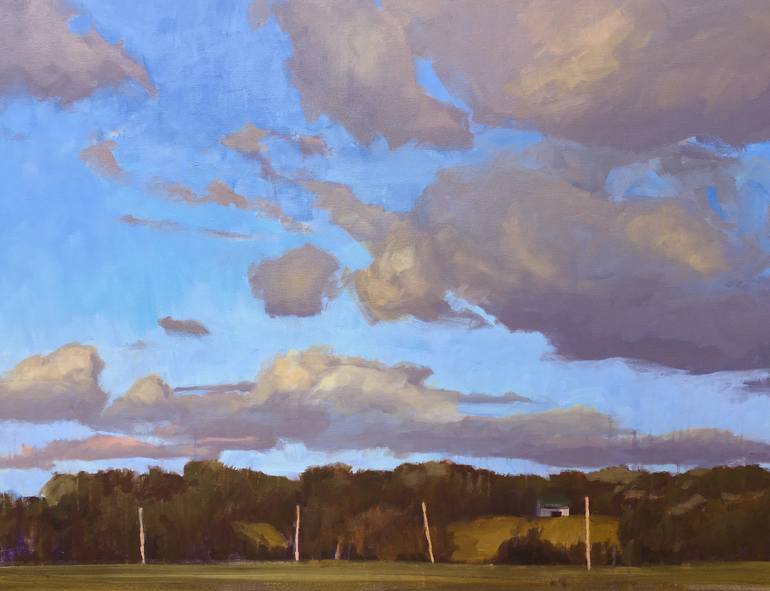 Print of Impressionism Landscape Paintings by Murray Taylor