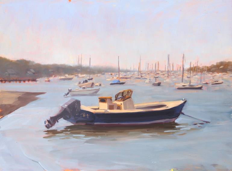 Print of Modern Boat Paintings by Murray Taylor