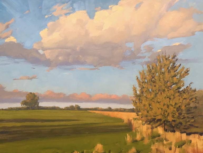 Print of Impressionism Landscape Paintings by Murray Taylor