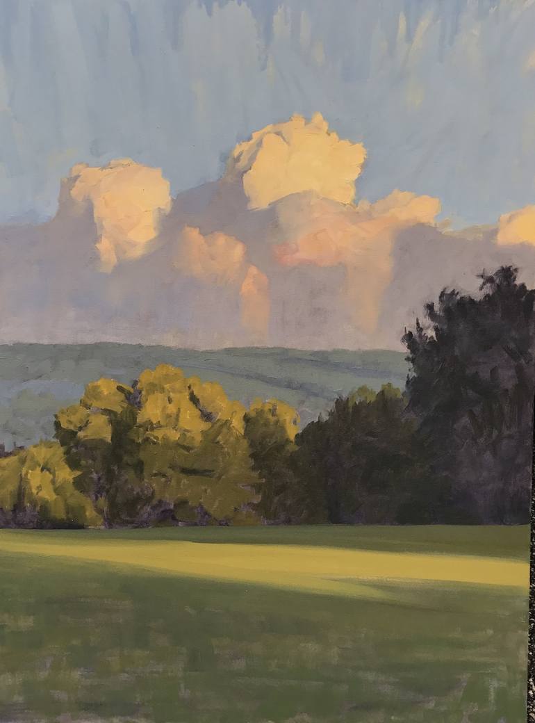 Print of Impressionism Landscape Paintings by Murray Taylor