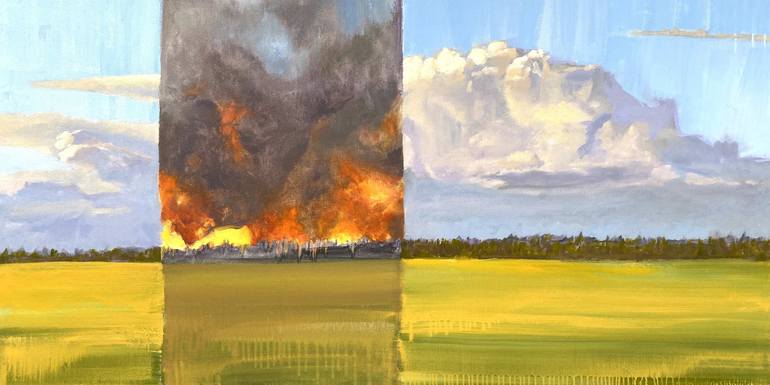 Print of Conceptual Mortality Paintings by Murray Taylor