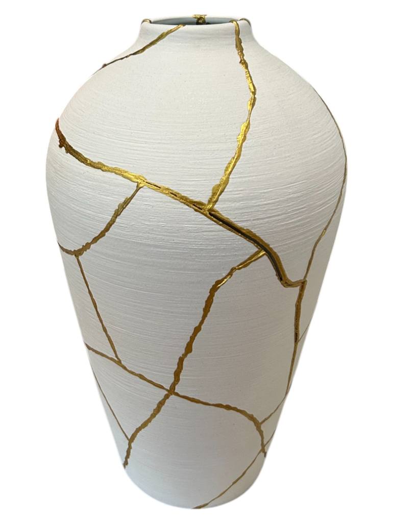 Original Abstract Geometric Sculpture by Diana Miller