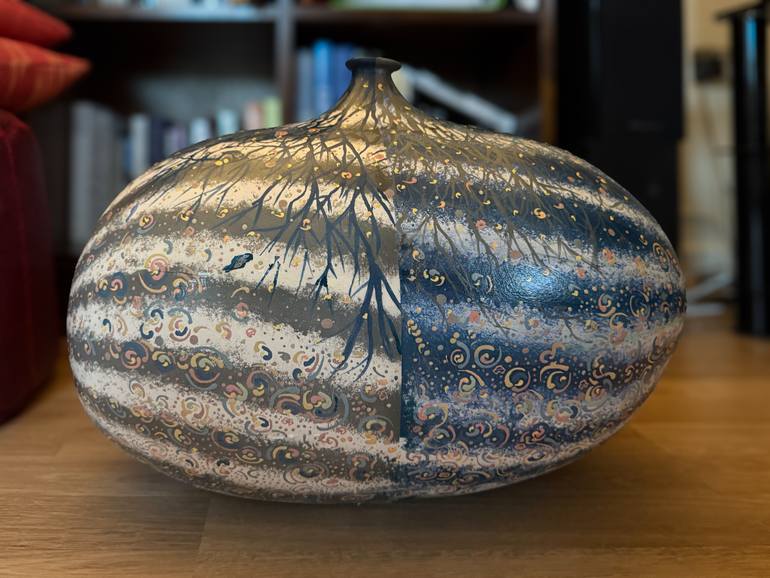 Original Minimalism Nature Sculpture by Maryam Fereydoon