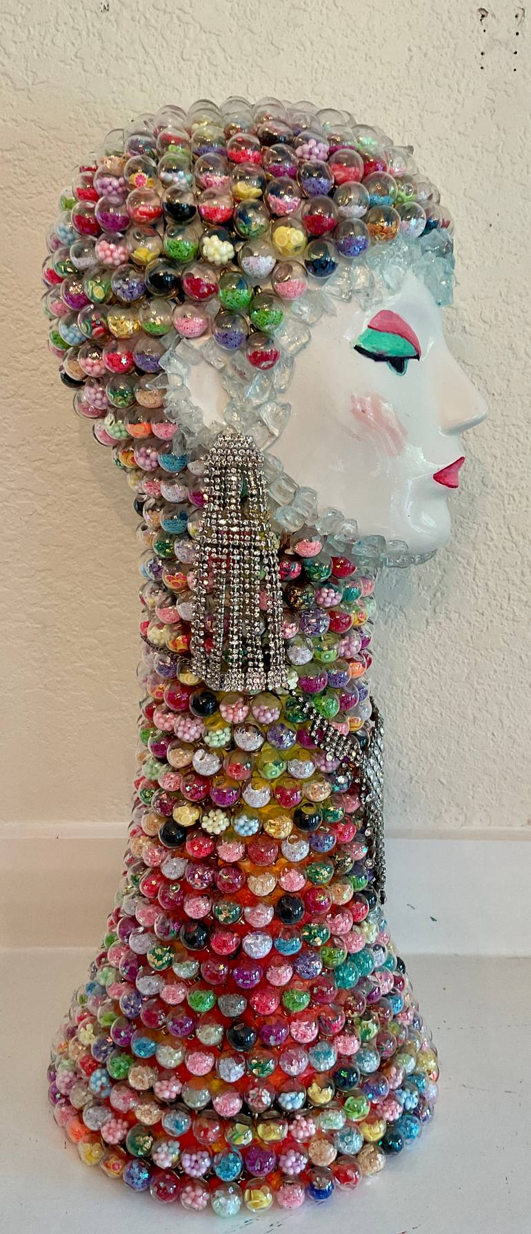 Original Contemporary Pop Culture/Celebrity Sculpture by Sandi Bassett