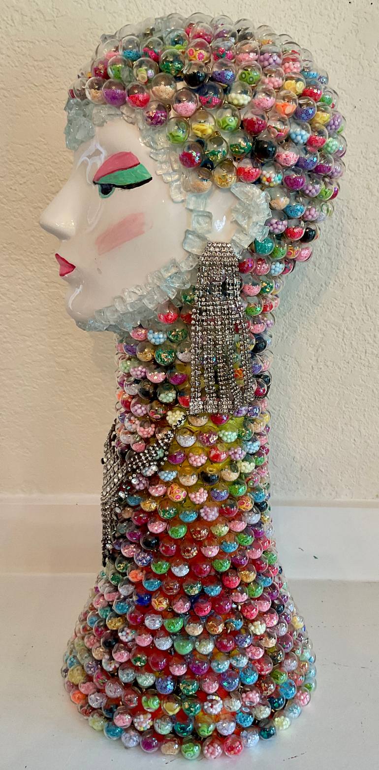 Original Contemporary Pop Culture/Celebrity Sculpture by Sandi Bassett