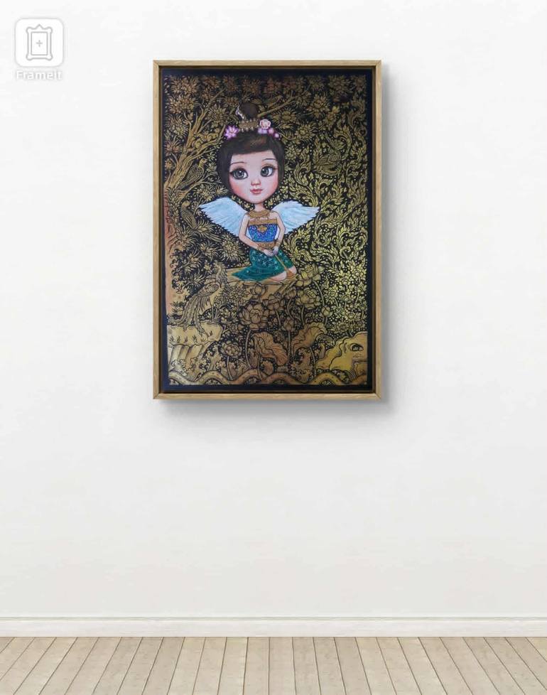 Original Contemporary Pop Culture/Celebrity Drawing by Tong Buncha