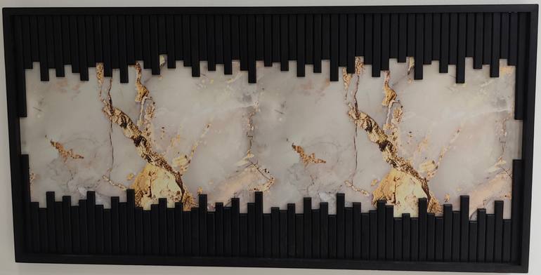Original Art Deco Abstract Sculpture by Kypros Shiapanis