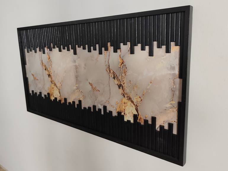 Original Art Deco Abstract Sculpture by Kypros Shiapanis
