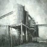 Silos Greenwich Thames Path by Tim  Goffe