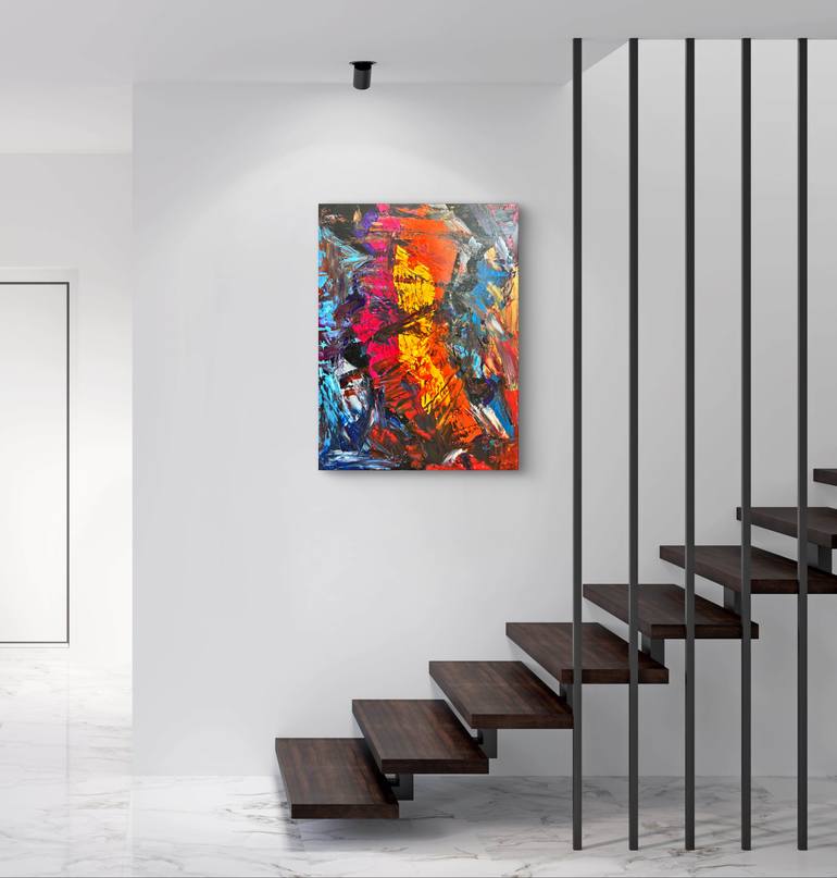 Original Abstract Expressionism Abstract Painting by Blaine Chitwood