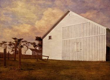 Outbuildings at Sunset - Limited Edition of 50 thumb