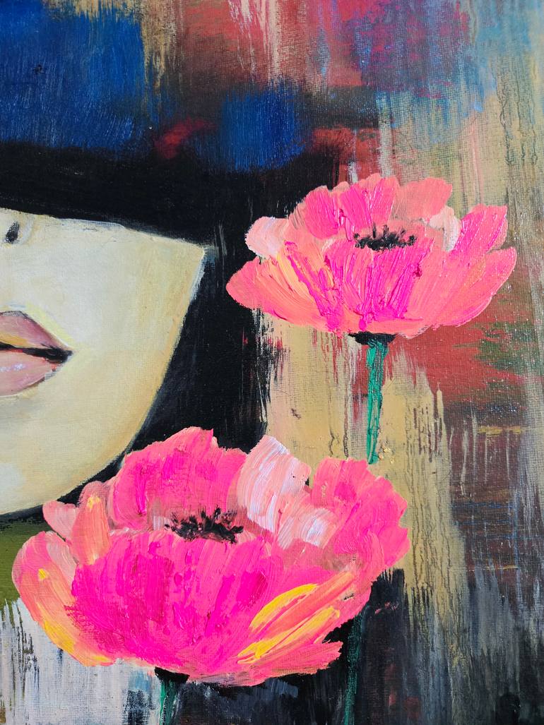 Original Figurative Women Painting by An Skal