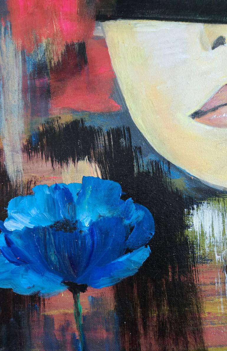 Original Figurative Women Painting by An Skal