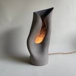 Gray & Black Moon Night Light by Baris Ay