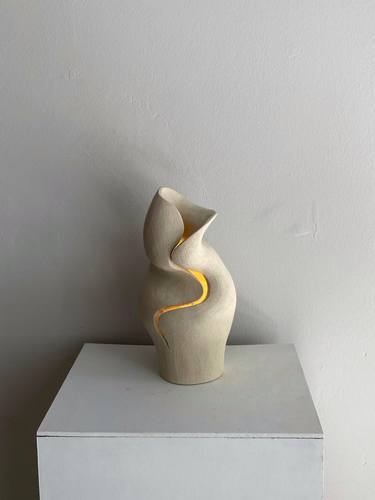 Original Art Deco Abstract Sculpture by Baris Ay