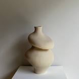 Dune Light Ceramic Vase by Baris Ay