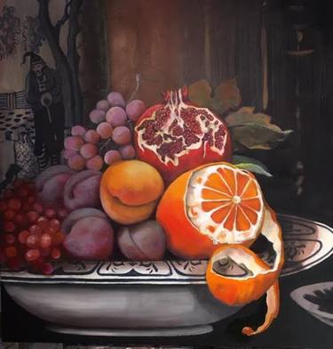Original Food Paintings by Peta Laurisen