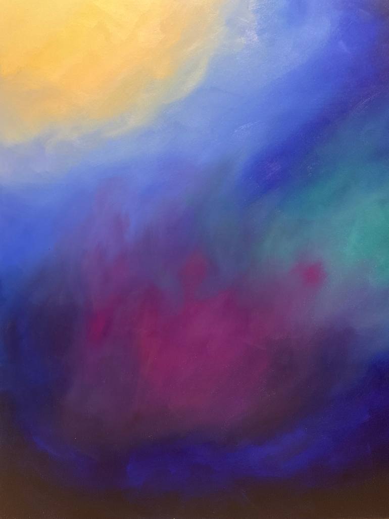 Original Symbolism Music Painting by Pat Etoile