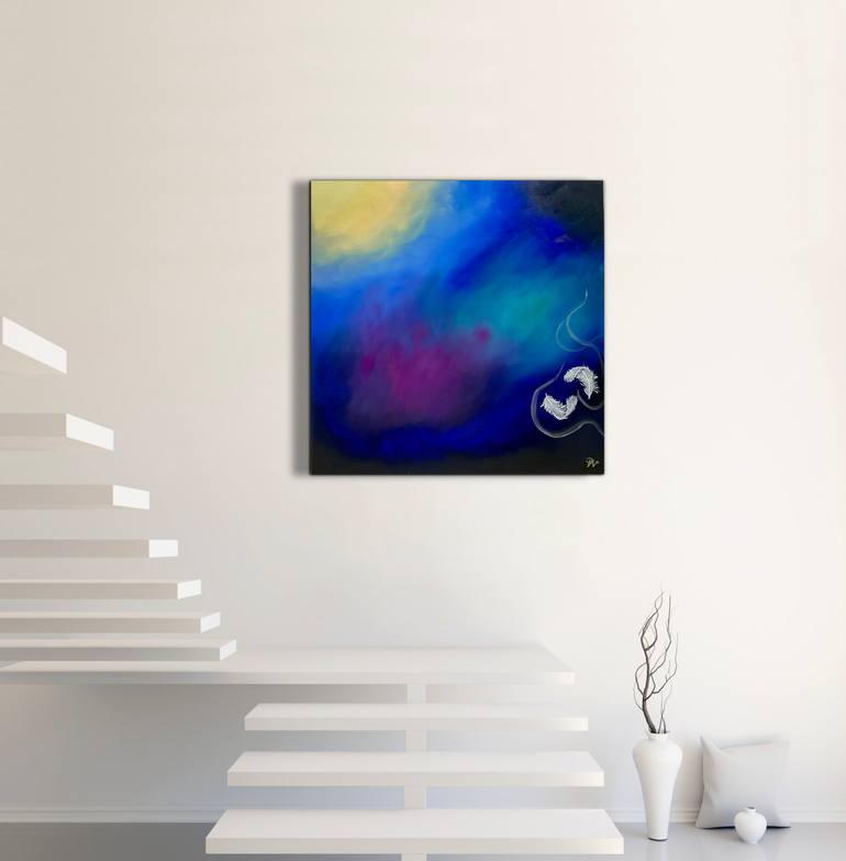 Original Symbolism Music Painting by Pat Etoile