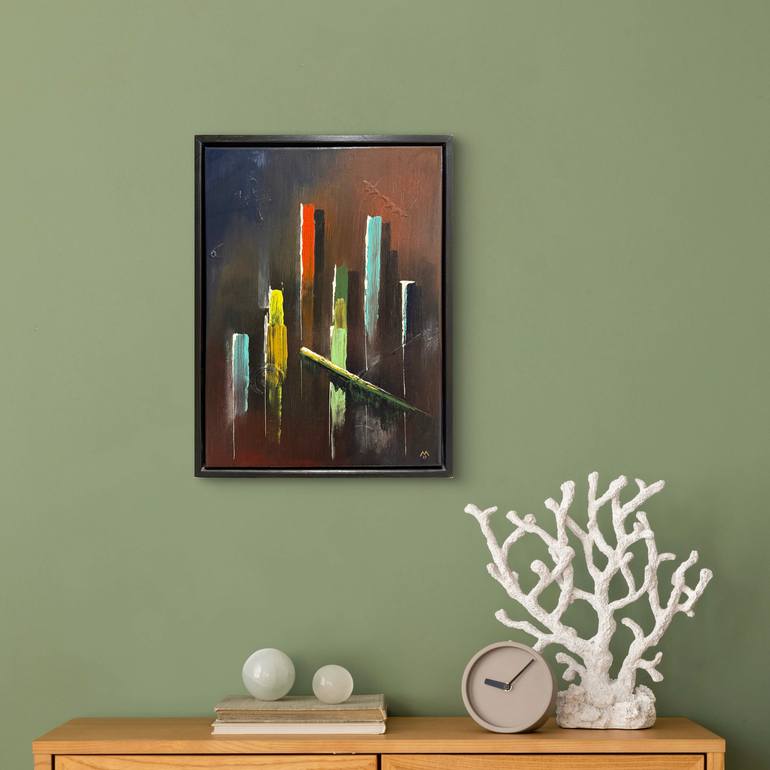 Original Contemporary Abstract Painting by Moreno Michini