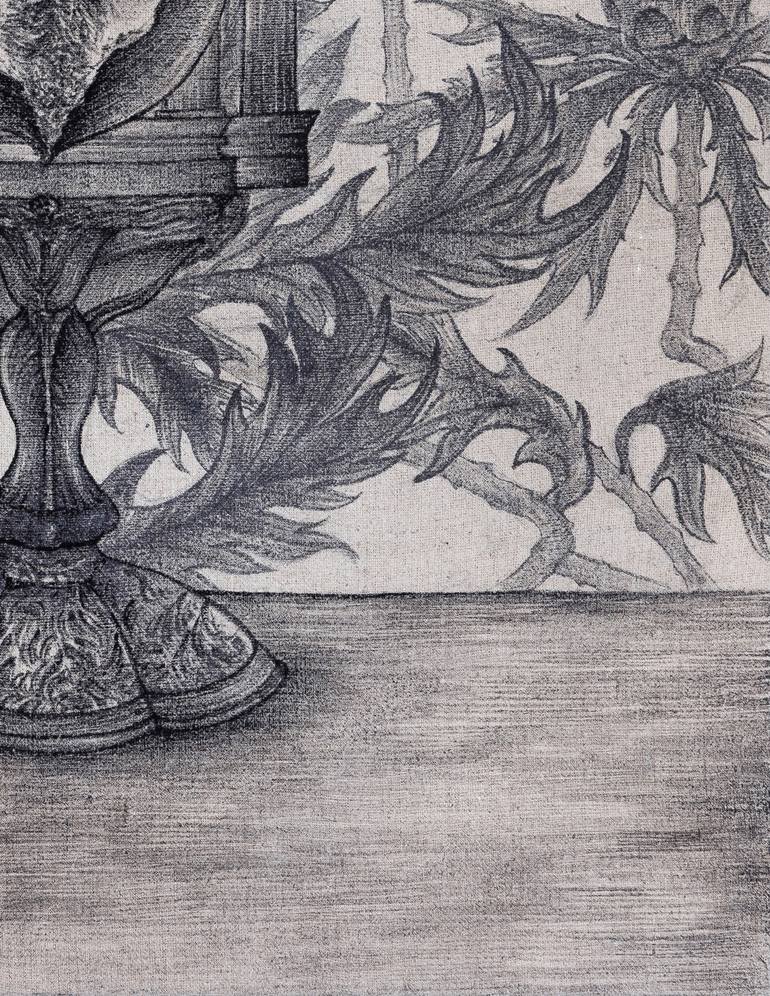 Original Black & White Still Life Painting by Nahwoe Park