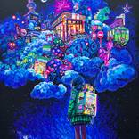 Tokyo in Clouds (Night) by Pavel Sipkin