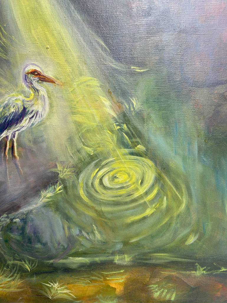 Original Contemporary Landscape Painting by Semiha Karakus