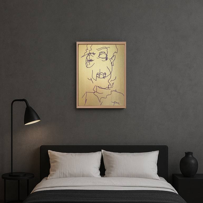 Original Portraiture People Painting by Grace Pegeron