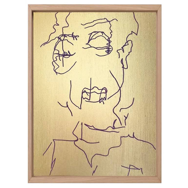 Original Portraiture People Painting by Grace Pegeron