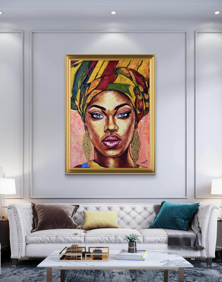 Original Contemporary Women Painting by Luis Angel Gonzalez Dieguez