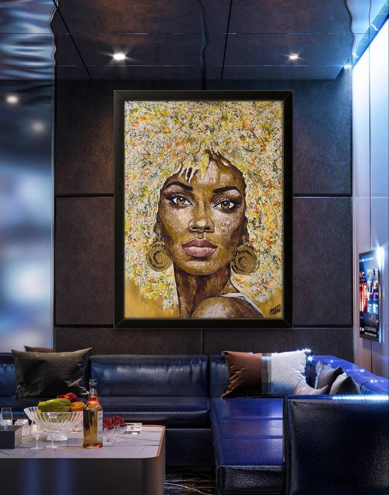 Original Contemporary Women Painting by Luis Angel Gonzalez Dieguez