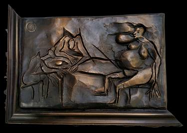 Family Dinner, from Drawings in Bronze series thumb