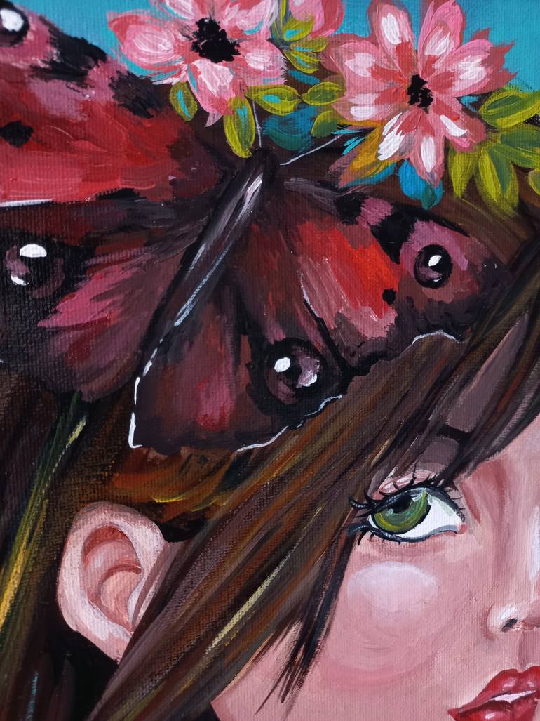 Original Contemporary Fantasy Painting by Elena Bragioto