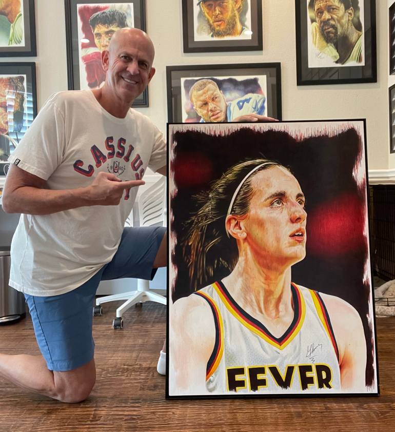 Original Illustration Sports Drawing by Matthew Glover