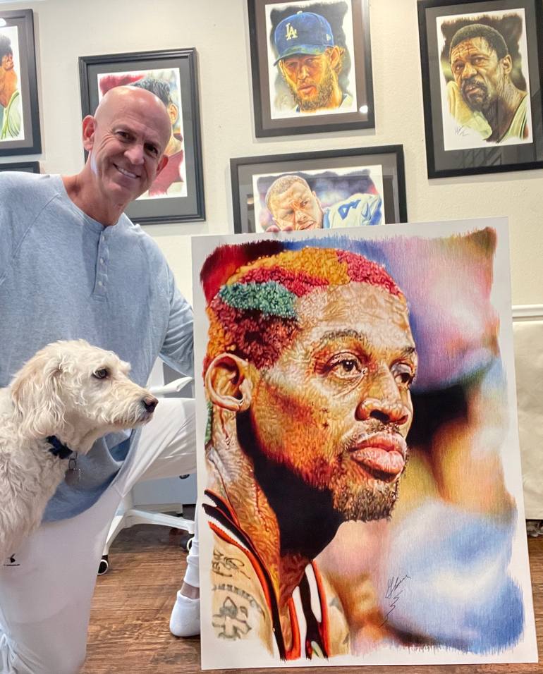 Original Illustration Sports Drawing by Matthew Glover