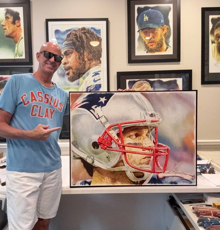 Original Illustration Sports Drawing by Matthew Glover