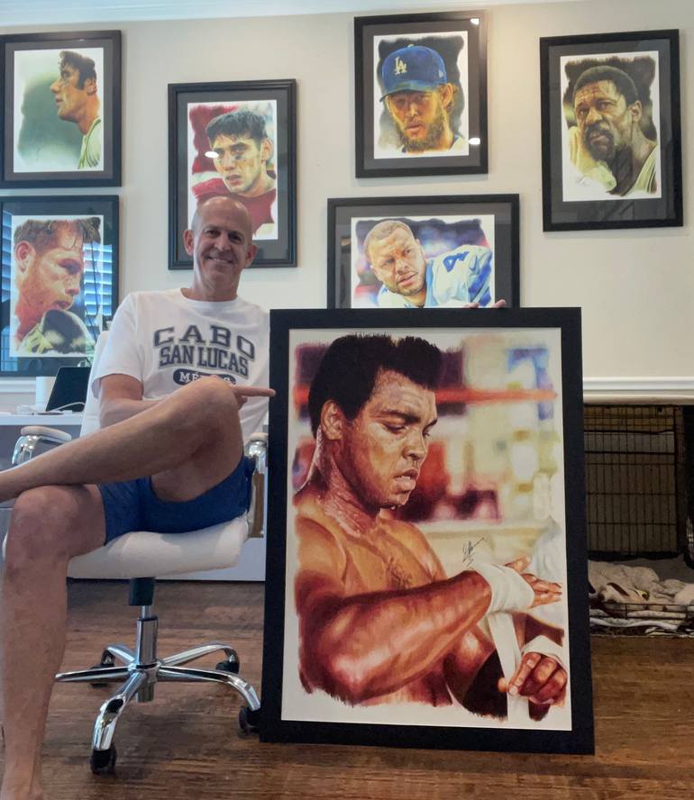Original Illustration Sports Drawing by Matthew Glover