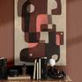 Painting in simulated contemporary interior.