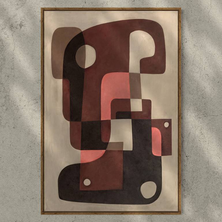 Original Contemporary Abstract Painting by Raphael Wendt